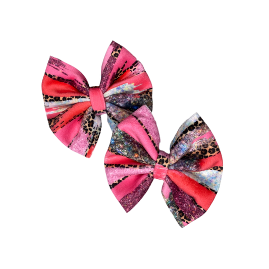 Valentine's Brushstrokes Velvet Piggies
