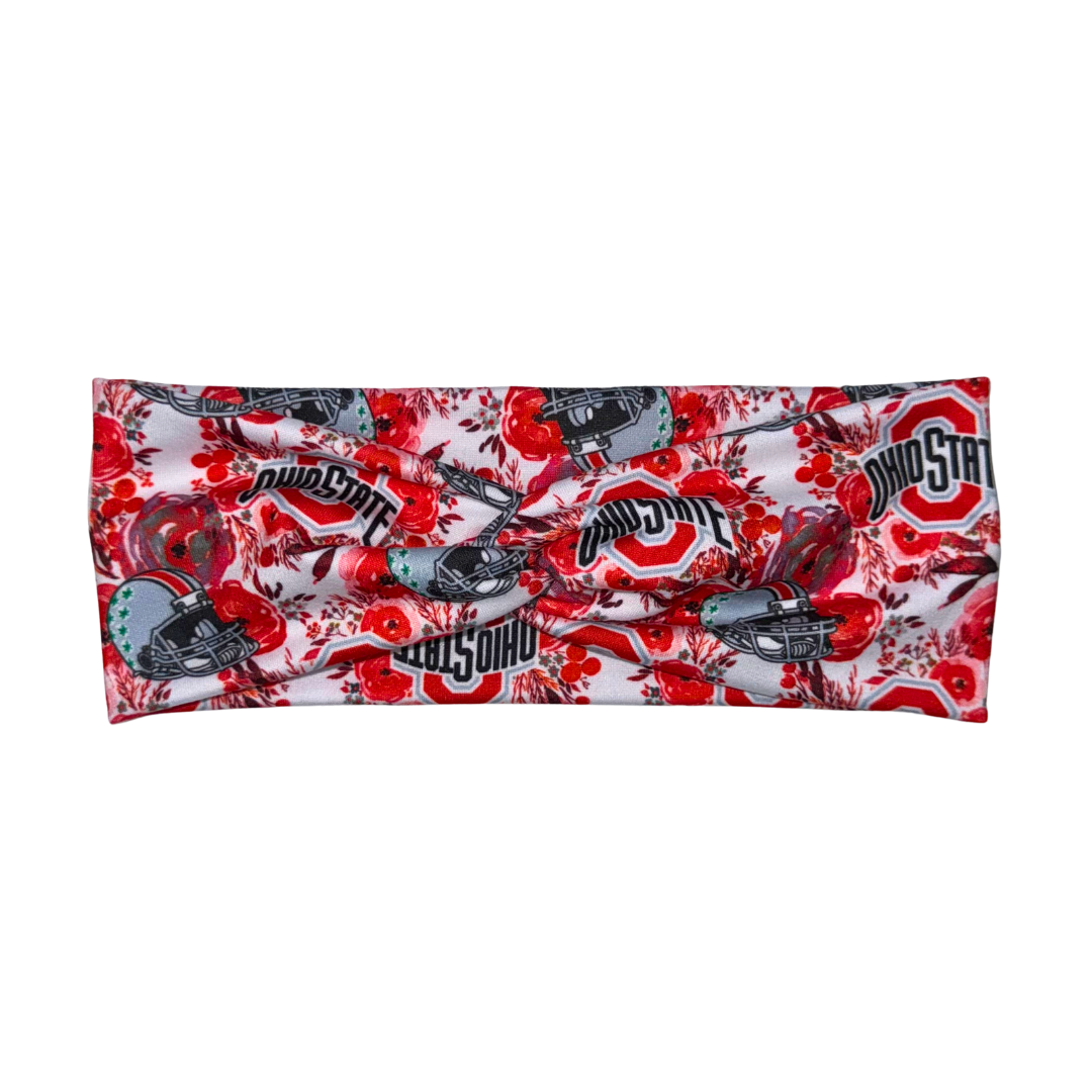 Floral Ohio Twist Wrap