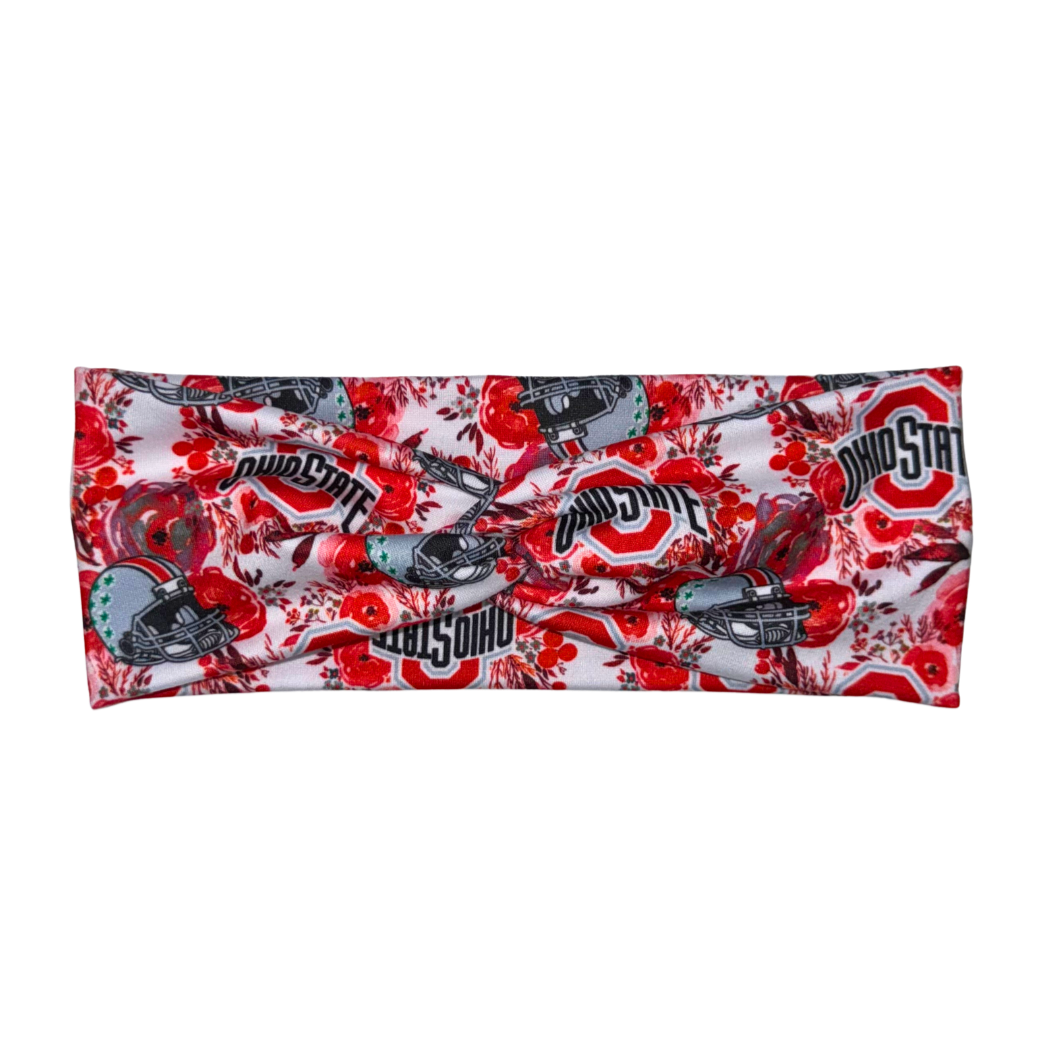 Floral Ohio Twist Wrap