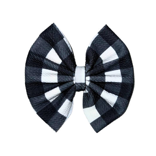 Buffalo Plaid Bow
