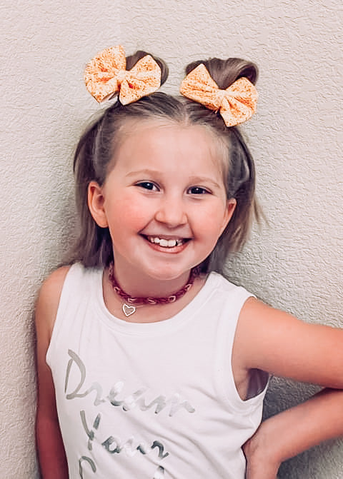 Gold Glitter Bow