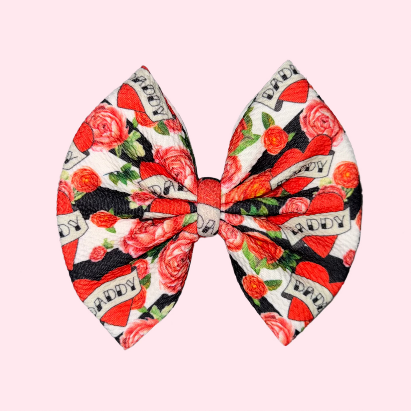 Daddy's Valentine Bow