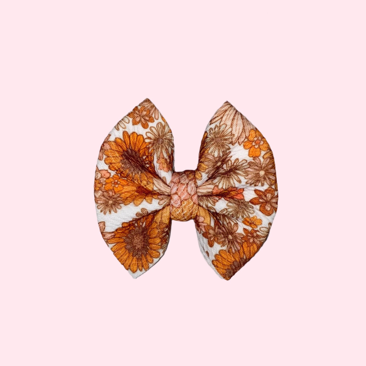 Retro Flower Bow