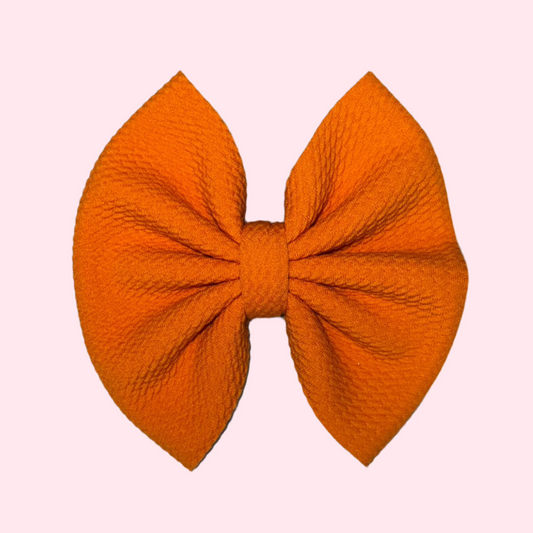 Orange Bow