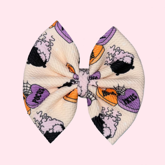Witch Hearts Bow