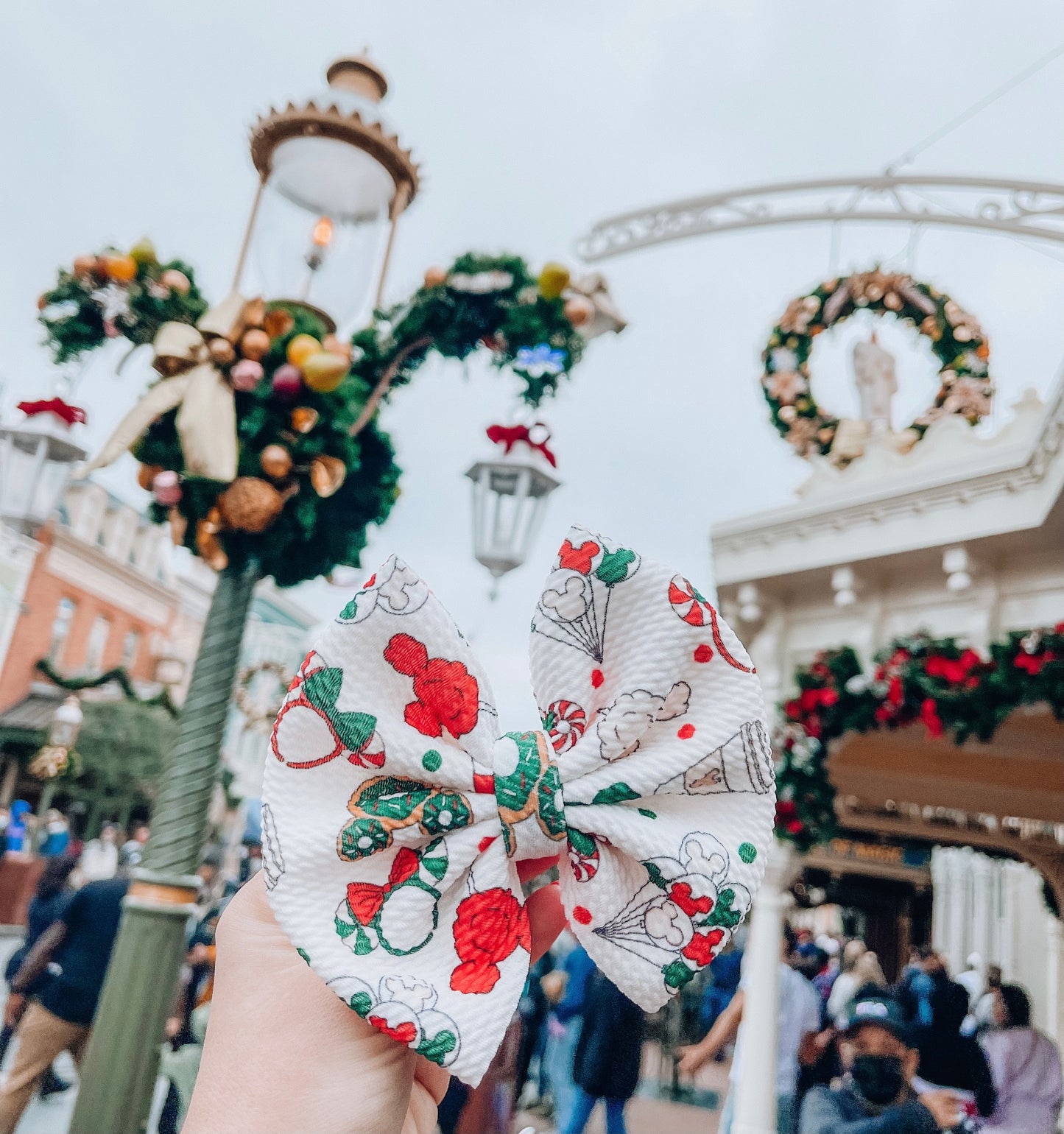 Christmas Ears Bow