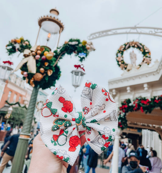 Christmas Ears Bow