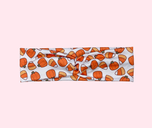 Candy Pumpkins Twist Wrap
