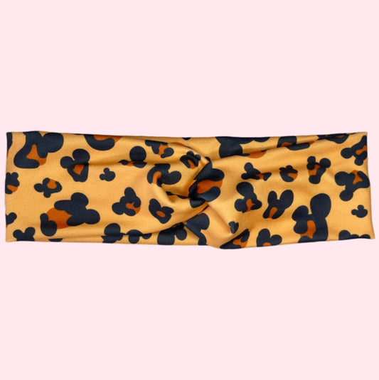 Leopard Mouse Twist Wrap