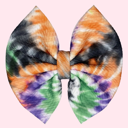 Wicked Tie-Dye Bow
