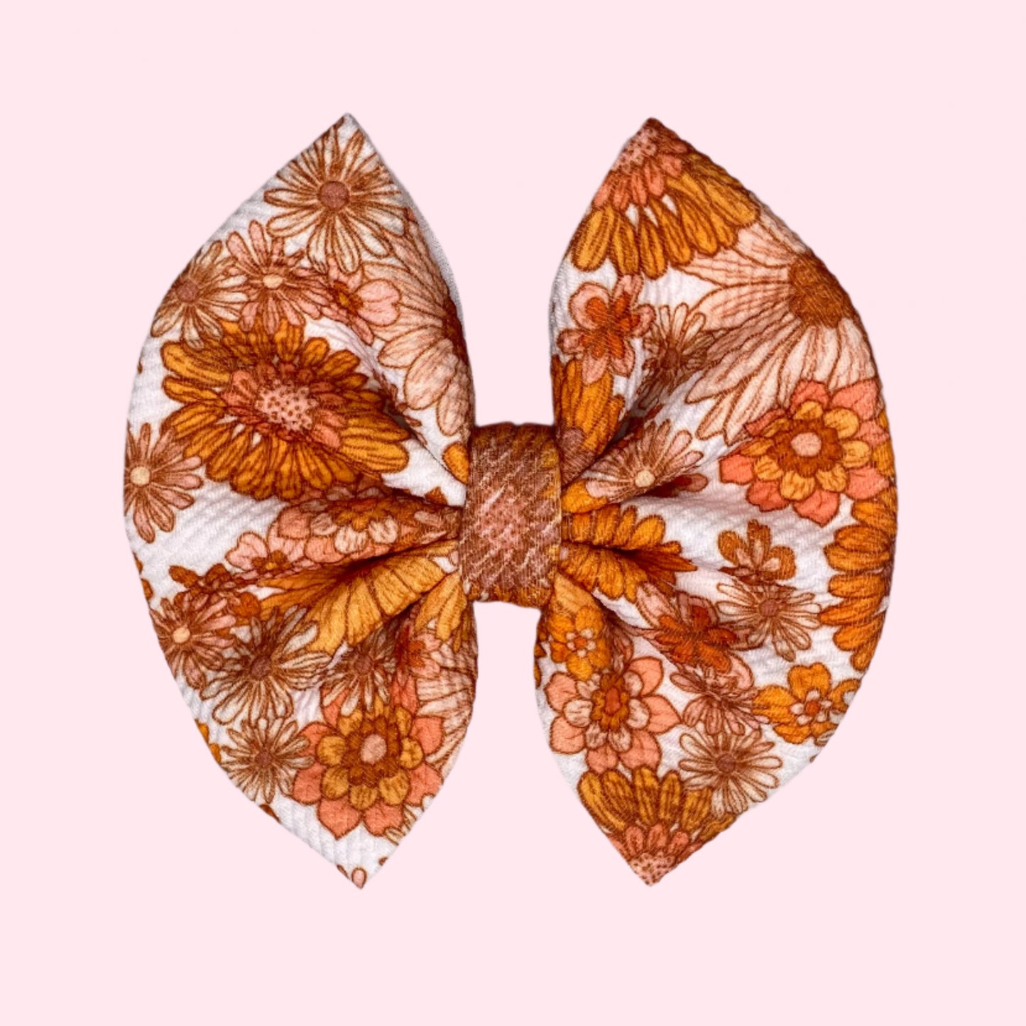 Retro Flower Bow