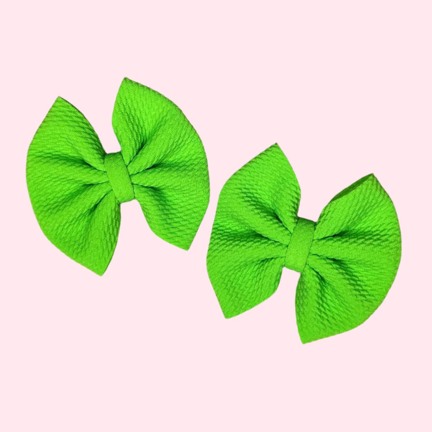 Lime Green Bow