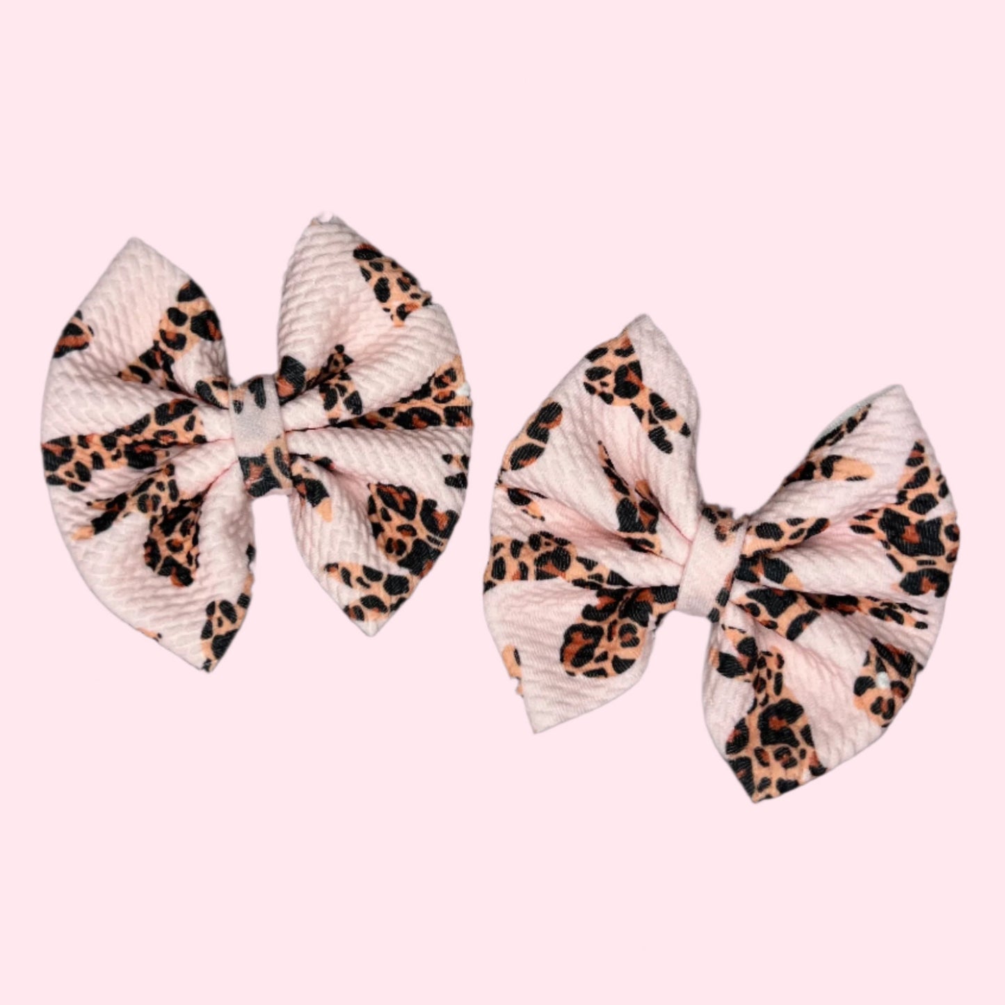Leopard Bunny Bow