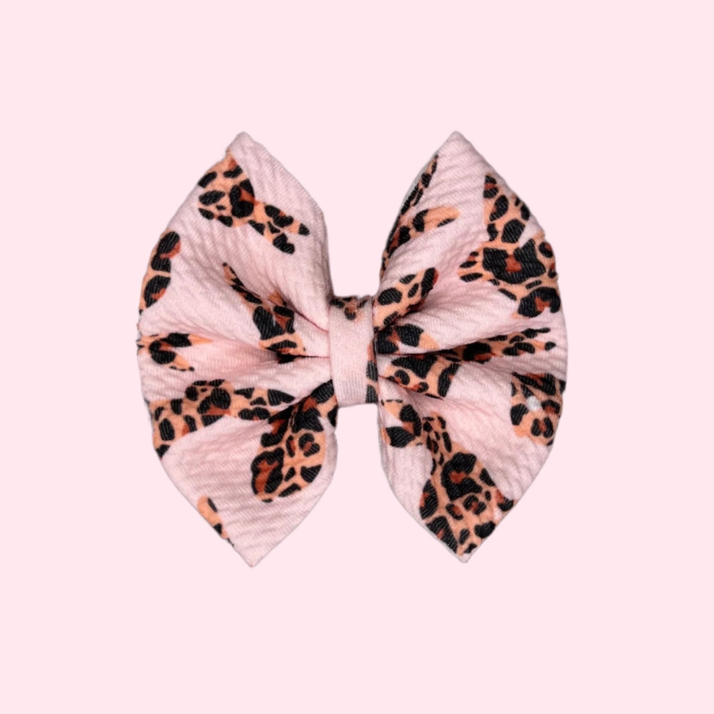 Leopard Bunny Bow