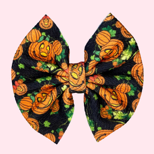 Main Street Pumpkins Bow