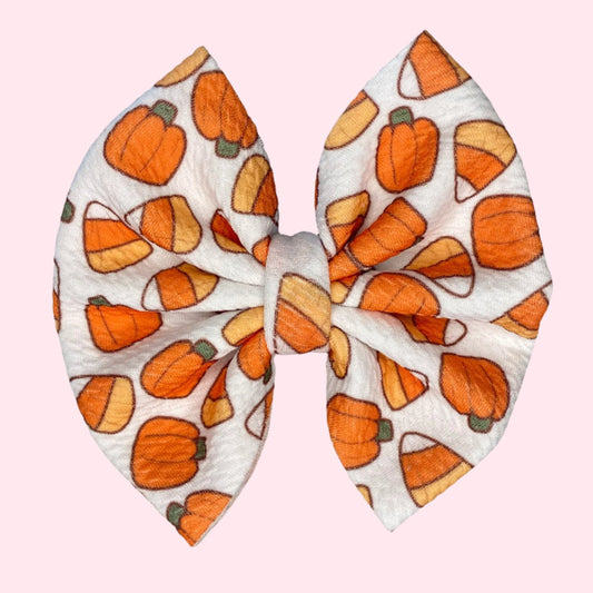 Candy Pumpkins Bow