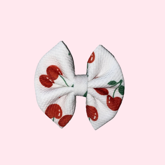 Cherries Mini Bow
