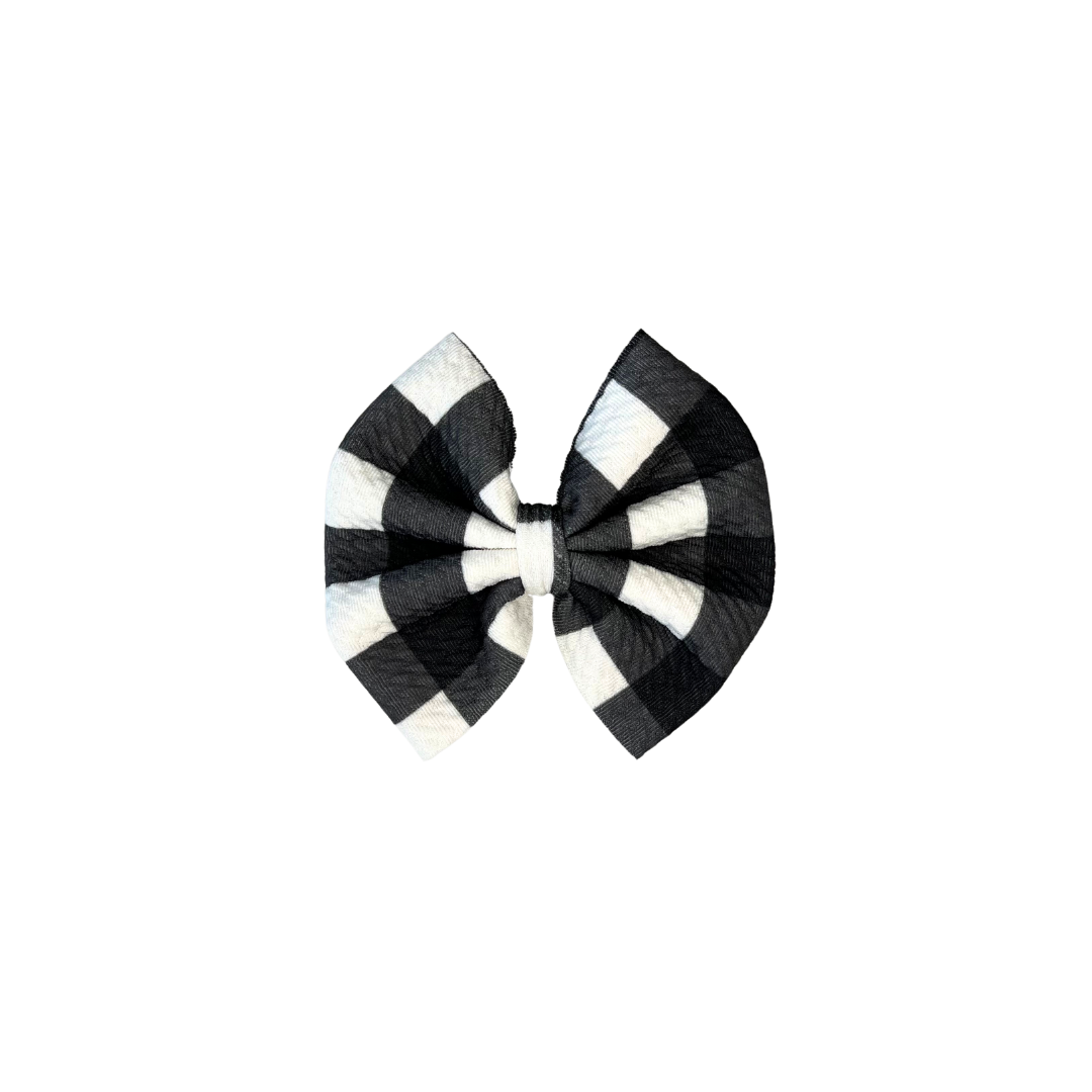 Buffalo Plaid Bow