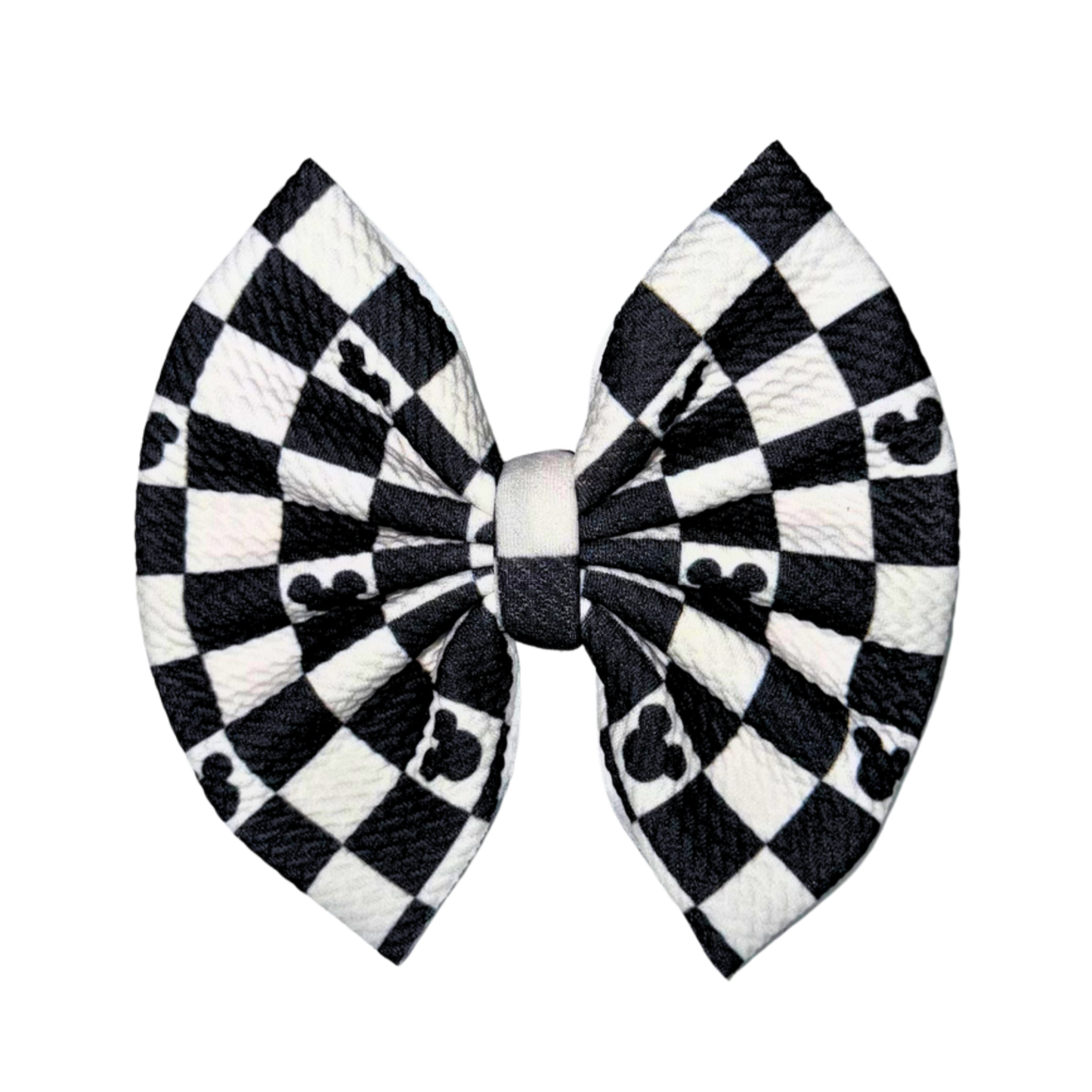 Checkered Mouse Bow